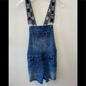 Denim overalls